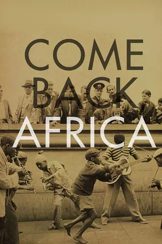 Come Back, Africa afişi