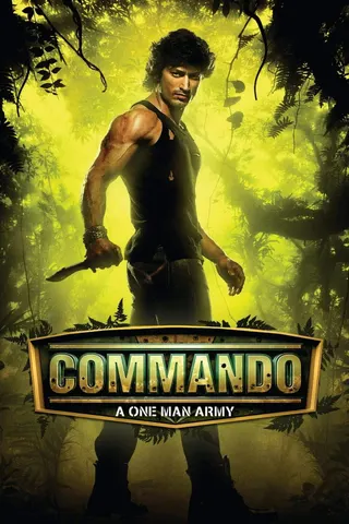 Görsel: TMDB Commando afişi