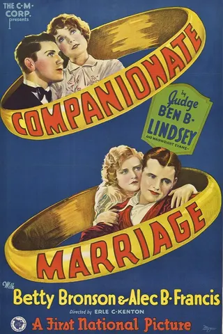 Görsel: TMDB Companionate Marriage afişi