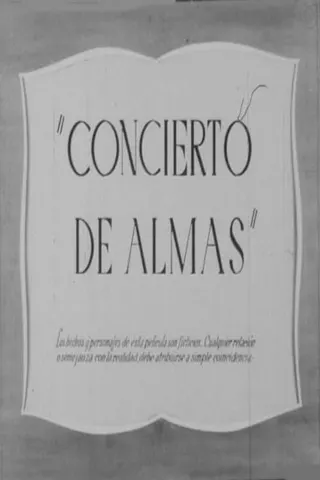 Görsel: TMDB Concierto de almas afişi