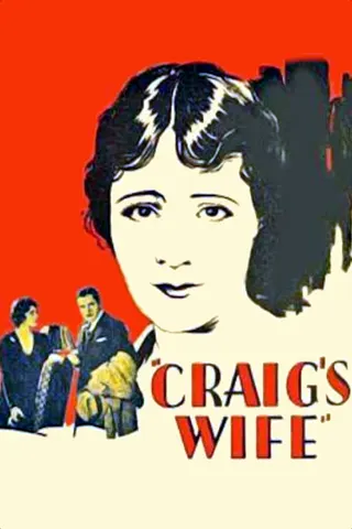 Craig's Wife afişi
