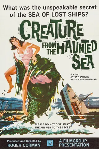 Creature from the Haunted Sea afişi