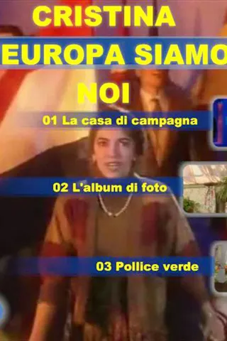 Cristina, l'Europa siamo noi afişi