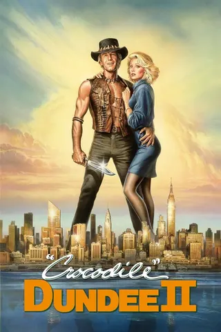 Görsel: TMDB Crocodile Dundee II afişi