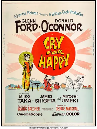 Görsel: Columbia Pictures / Kamu malı Cry for Happy afişi