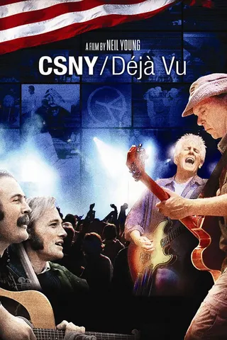 Görsel: TMDB CSNY/Déjà Vu afişi