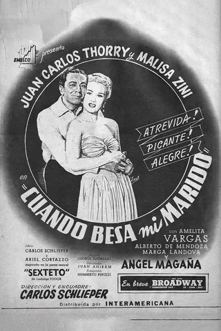Cuando besa mi marido afişi