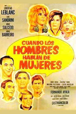 Cuando los hombres hablan de mujeres afişi