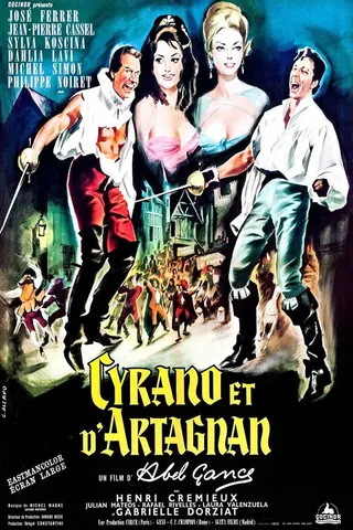Cyrano and d'Artagnan afişi