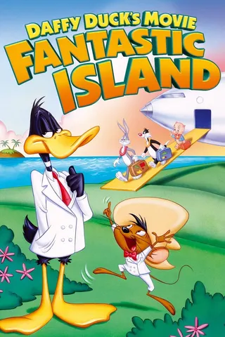 Görsel: TMDB Daffy Duck's Fantastic Island afişi