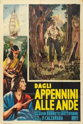 Görsel: TMDB Dagli Appennini alle Ande afişi