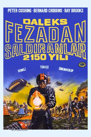 Görsel: TMDB Daleks' Invasion Earth 2150 A.D. afişi