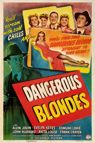 Dangerous Blondes afişi