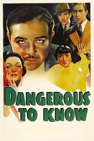 Dangerous to Know afişi