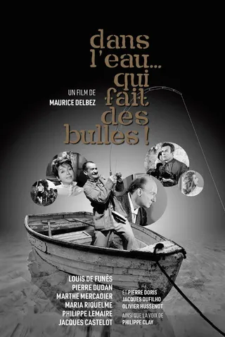 Dans l'eau qui fait des bulles afişi
