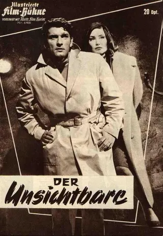 Dans les griffes de l'homme invisible afişi