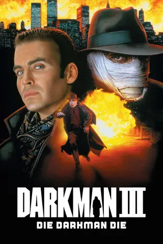 Darkman III: Die Darkman Die afişi