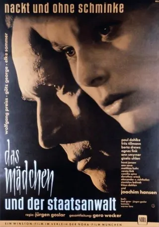 Görsel: TMDB Das Mädchen und der Staatsanwalt afişi