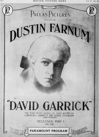 Görsel: TMDB David Garrick afişi
