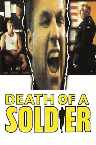 Görsel: TMDB Death of a Soldier afişi