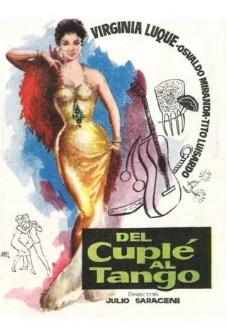 Görsel: TMDB Del cuplé al tango afişi