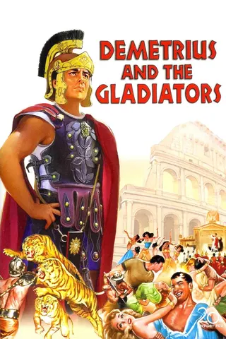 Görsel: TMDB Demetrius and the Gladiators afişi