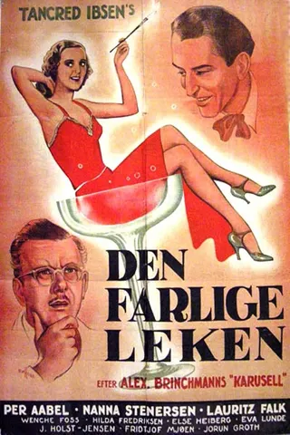 Den farlige leken afişi