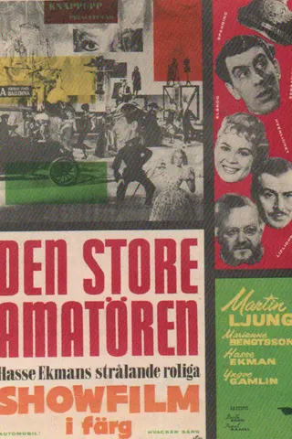 Den store amatören afişi