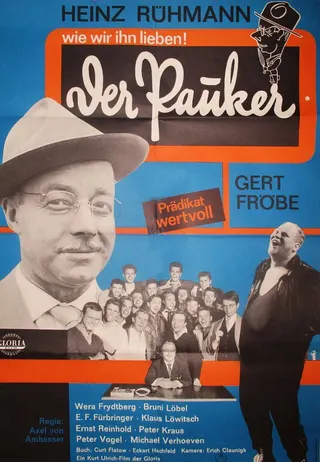Görsel: TMDB Der Pauker afişi