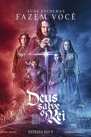 Deus Salve o Rei afişi