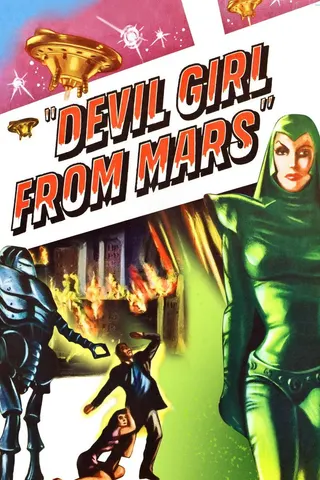Görsel: TMDB Devil Girl from Mars afişi