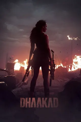 Dhaakad afişi
