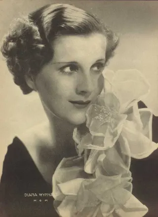Görsel: produced by MGM and supplied to CINELANDIA magazine / Kamu malı Diana Wynyard