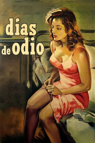 Días de odio afişi