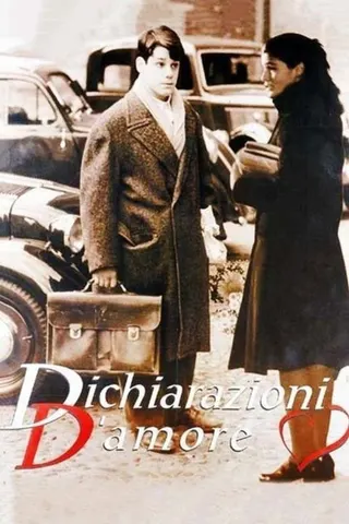 Dichiarazioni d'amore afişi