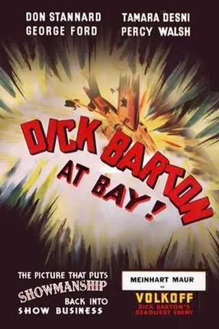 Dick Barton at Bay afişi