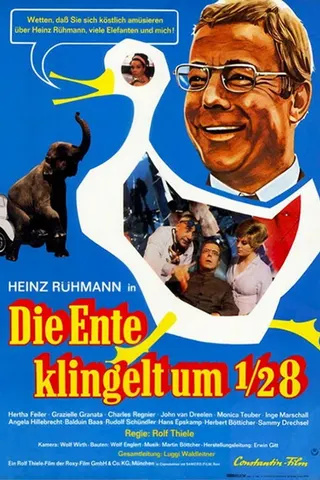 Die Ente klingelt um halb acht afişi