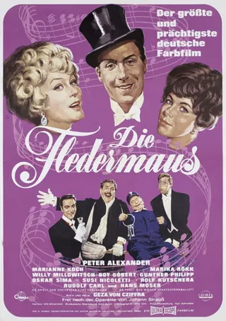 Görsel: TMDB Die Fledermaus afişi