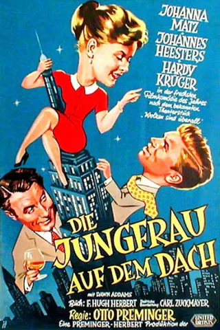 Die Jungfrau auf dem Dach afişi