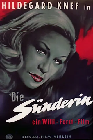 Die Sünderin afişi