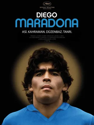 Diego Maradona afişi