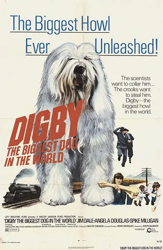 Görsel: TMDB Digby, the Biggest Dog in the World afişi
