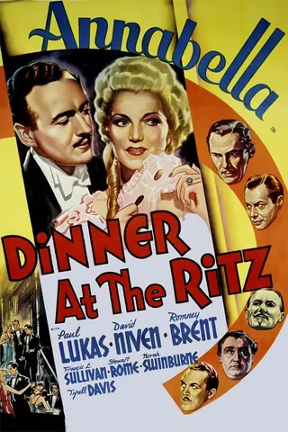 Görsel: TMDB Dinner at the Ritz afişi