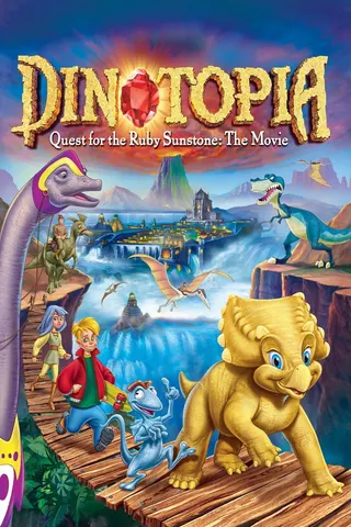 Görsel: TMDB Dinotopia: Quest for the Ruby Sunstone afişi