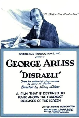 Disraeli afişi