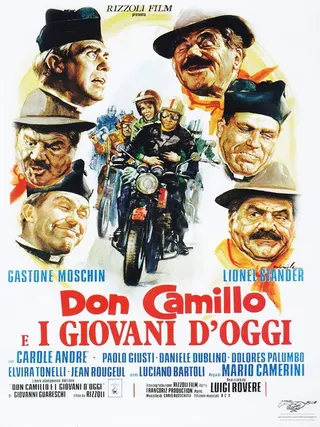 Don Camillo e i giovani d'oggi afişi