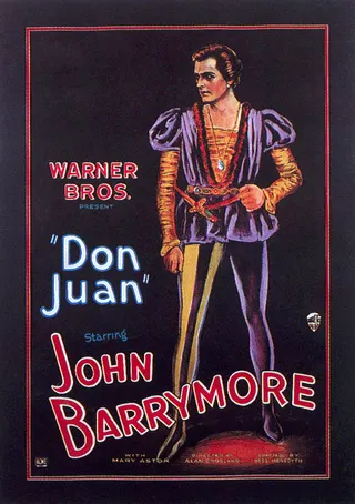Görsel: Warner Bros. / Kamu malı Don Juan afişi