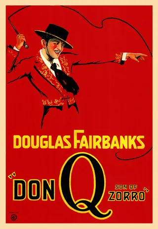 Don Q, Son of Zorro afişi