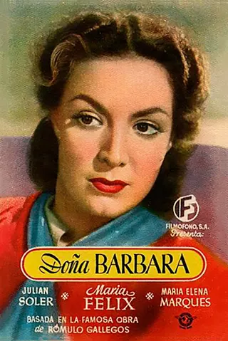 Doña Bárbara afişi