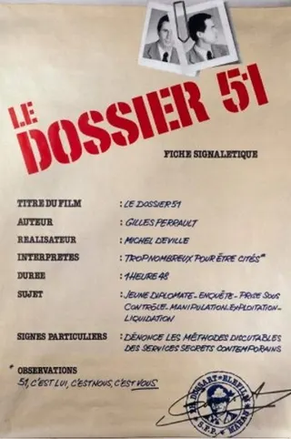 Dossier 51 afişi
